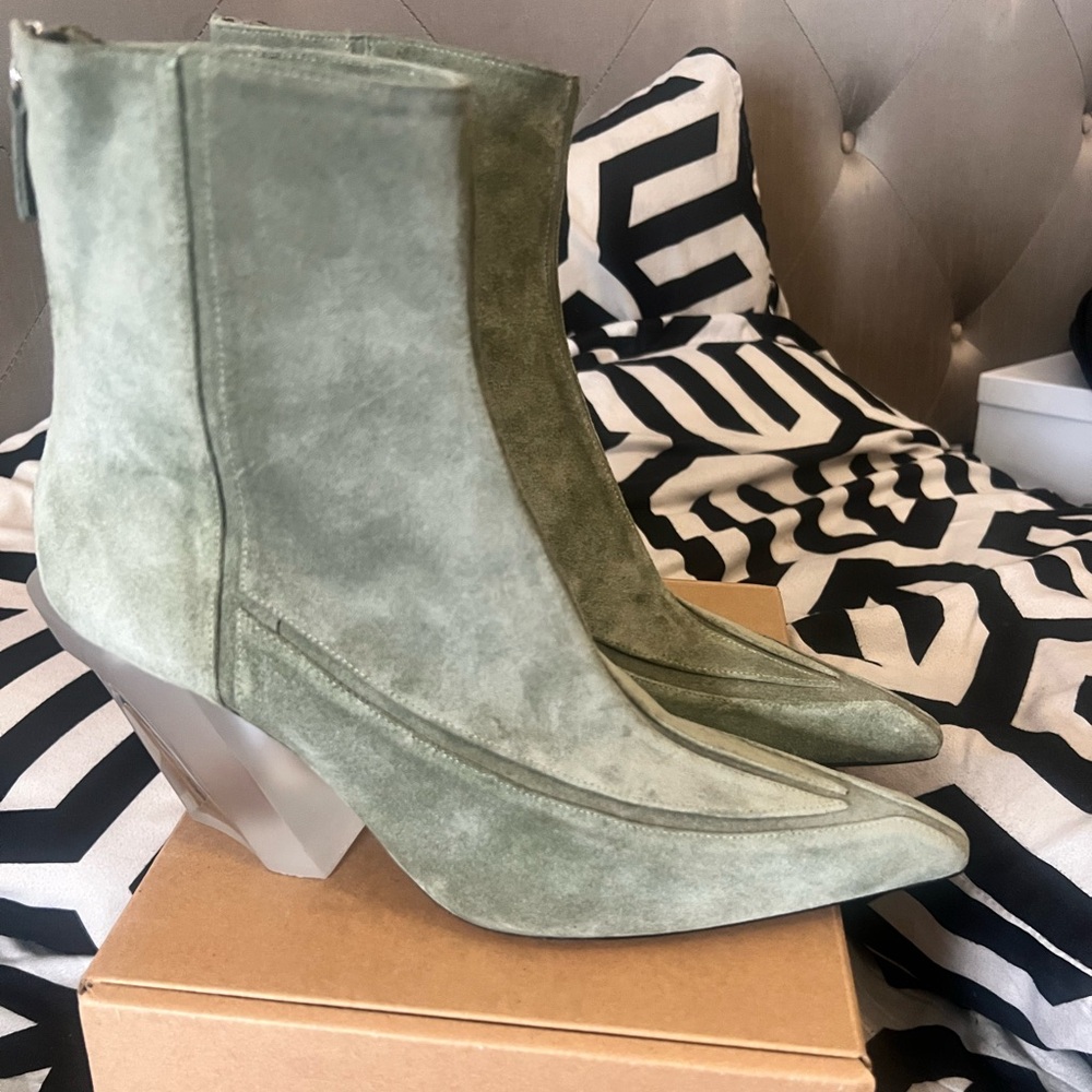 Dion Lee Clear Heel Boots